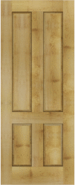 Raised  Panel   Long  Wood  Maple  Doors